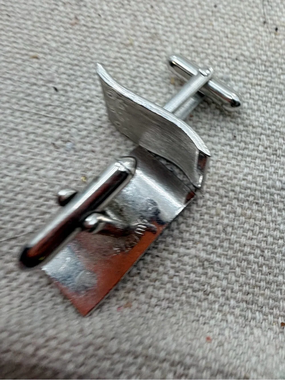 Vintage brand rectangular